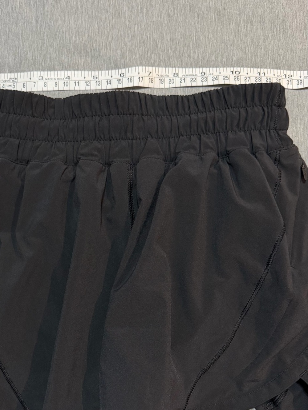 Lululemon Track That Shorts 5” Black Size 4 Mid Rise Lined Running - Picture 7 of 12